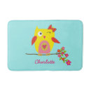 Search for owl bath mats Pink