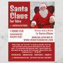 Search for santa flyers Santa for hire