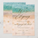 Search for beach elopement invitations Tropical