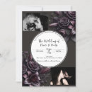 Search for purple black silver wedding invitations Winter