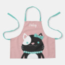Search for pink kitten aprons Animal