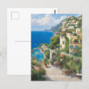 Search for positano postcards Mediterranean