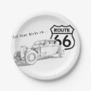 Recherche de route 66 assiettes Vintage