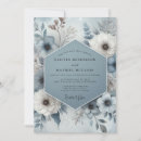 Recherche de acier invitations Bleu poussiéreux
