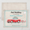 Search for just married wedding invitations Vintage