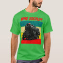 Recherche de train de courrier tshirts Rétro