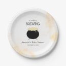 Recherche de chaudron de sorcière assiettes en papier Pour elle