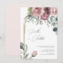 Search for blush and rose gold wedding invitations Elegant