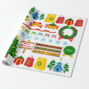Search for advent wrapping paper Christmas tree