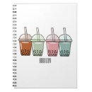 Search for bubble tea notebooks Pearl milk tea
