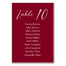 Search for assignment table cards Minimalist
