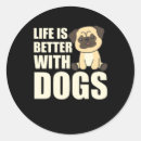 Search for pug life stickers Dogs