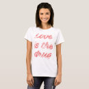 Search for love is the drug tshirts Music
