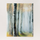 Recherche de bouleau puzzles Nature