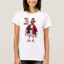 Search for funny chicken tshirts Santa
