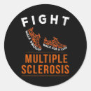 Search for multiple sclerosis ribbon stickers Awareness