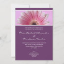 Search for pink gerbera invitations White
