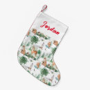 Search for woodland animals christmas stockings Forest