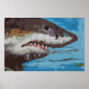 Recherche de great white shark posters Fish