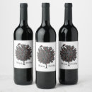 Search for bird wine labels Unique