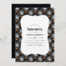 Recherche de faux cuir invitations Noir