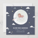 Search for moon birth announcement cards Cute