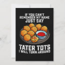 Search for tater invitations Funny