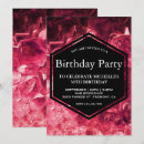 Recherche de pierre précieuse invitations Moderne