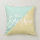 Recherche de soleil bonjour coussins Maison