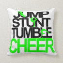 Search for cheerleading pillows Tumbling