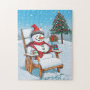 Search for snowman puzzles Xmas