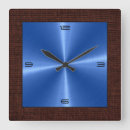 Search for stainless steel clocks Silver