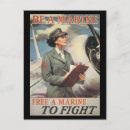 Recherche de guerre sur des femmes cartes postales Vintage
