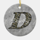 Search for letter d ornaments Initial