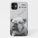 Recherche de rose chien iphone coques Noir et blanc