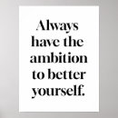 Search for ambition posters Quotes