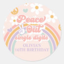 Search for peace out stickers Retro