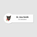 Search for veterinarian id name tags badges Doctor