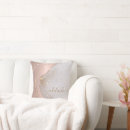 Search for metallic gold pillows Monogrammed