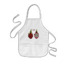 Search for cartoon fruit aprons Red