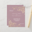 Search for dusty rose and gold wedding invitations Chic