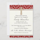 Recherche de de bébé confirmation invitations Croix