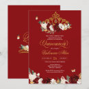 Search for red butterfly invitations Roses
