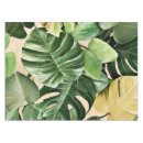 Search for tropical leaf tablecloths Hawaiian