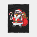Search for penguin blankets Santa