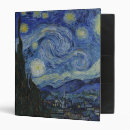 Search for impressionism binders Starry night