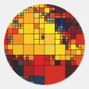 Search for geometric rainbow stickers Colourful