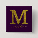 Search for letter m buttons Gold