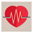 Recherche de impulsion posters Illustration