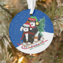 Search for dog sled ornaments Puppy